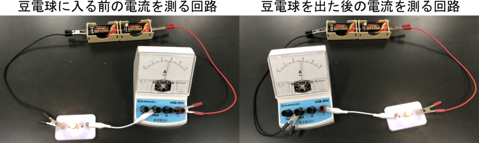 電流って何 豆電球に流れる前後の電流を調べて解明しよう 理科の授業をふりかえる